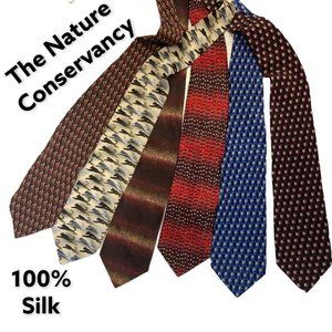the nature conservancy silk tie lot